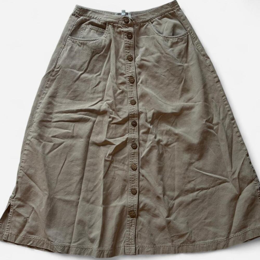 Jones ny beige midi skirt